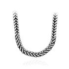 Fashion Simple Geometric 316l Stainless Steel Necklace Silver - One Size