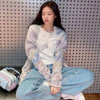 Tie Dye Cardigan
