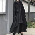 Asymmetrical Long Shirt / Midi A-line Skirt