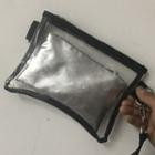 Transparent Crossbody Bag With Silver Pouch Transparent - One Size