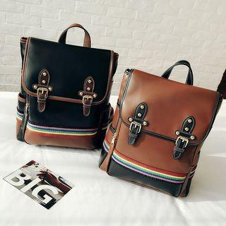 Rainbow Panel Backpack