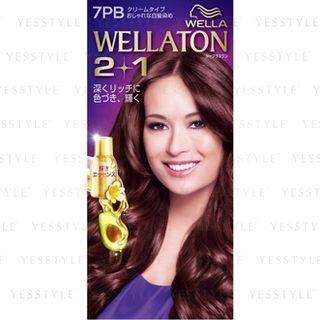 Wella - Wellation 2 + 1 Hair Color (#7pb) 45g+45g+5.5ml