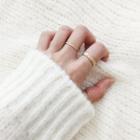 Engraved Ring Set Of 3