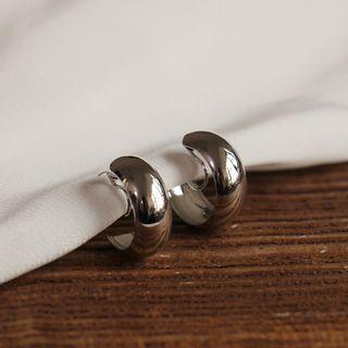 Polished Alloy Cuff Earring