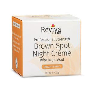 Reviva Labs - Brightening: Brown Spot Night Cream, 1.5oz 42g / 1.5oz