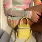 Neon / Mono Handle Mini Bag