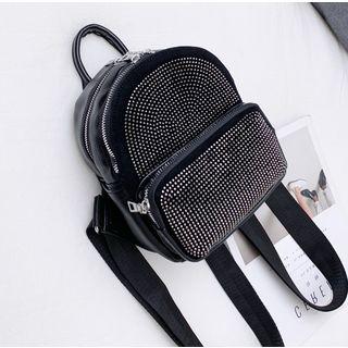 Rhinestone Mini Backpack