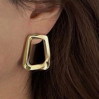 Rectangle Alloy Earring