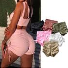 Drawcord Yoga Shorts