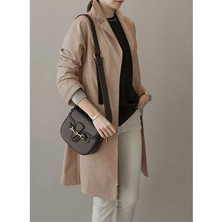 Notched-lapel Slit-back Jacket