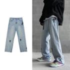 High-waist Cross Jeans