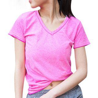 Sport Short-sleeve V-neck T-shirt