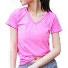 Sport Short-sleeve V-neck T-shirt