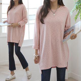 Dip-back Longline M Lange T-shirt
