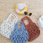 Knit Perforated Tote Bag