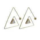 Triangle Statement Earrings One Size
