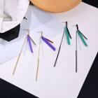 Alloy Bar Fringed Earring