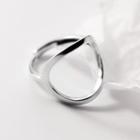 Sterling Silver Hollow Ring S925 Silver - Silver - One Size