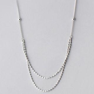 Chain Necklace S925 - 1 Pc - Silver - One Size