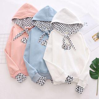 Dotted Detail Hoodie