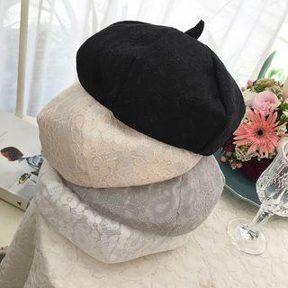 Lace Beret Hat