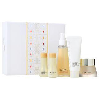Su:m37 - Secret Eye Cream Special Set: Eye Cream 25ml + Essence Mist 60ml + Repair Toner 20ml + Repair Emulsion 20ml + Skin Saver Essential Cleansing Foam 40ml 5pcs
