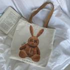 Bad Rabbit Canvas Bag As Shown In Figure - One Size