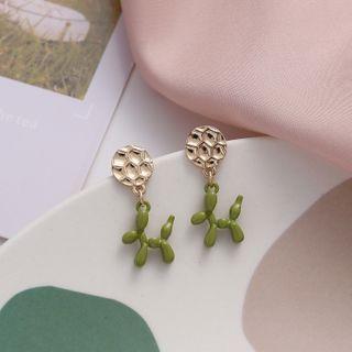 Metal Alloy Dangle Earring / Clip-on Earring