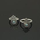 Set: Palm-accent Ring + Necklace