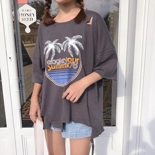 Palm Elbow Sleeve T-shirt