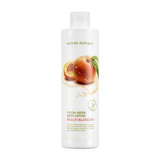 Nature Republic - Fresh Herb Body Lotion Peach Blossom 300ml 300ml
