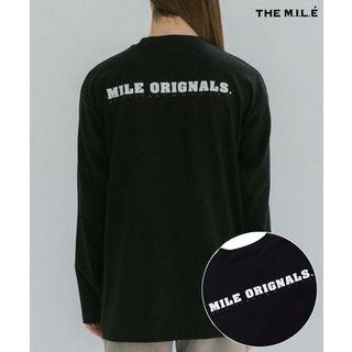 Mile Originals Printed Long-sleeve T-shirt