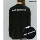 Mile Originals Printed Long-sleeve T-shirt