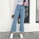 High Waist Flared Jeans