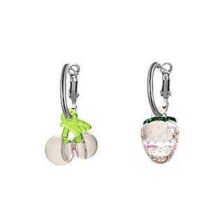 Asymmetrical Drop Earring 1 Pair - Asymmetrical - Silver - One Size