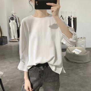 3/4 Sleeve Cuffed T-shirt