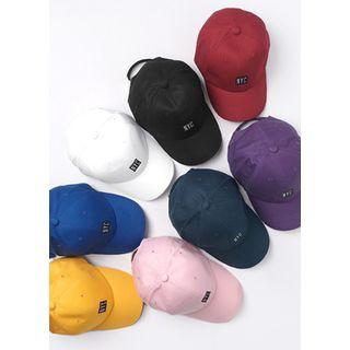 Nyc Embroidered Colored Baseball Cap