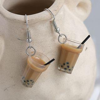 Bubble Tea Clip-on Earring / Earring