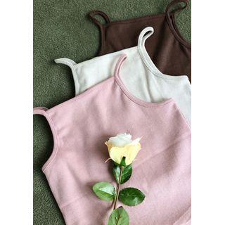 Lettuce-hem Cami Top (7 Colors)
