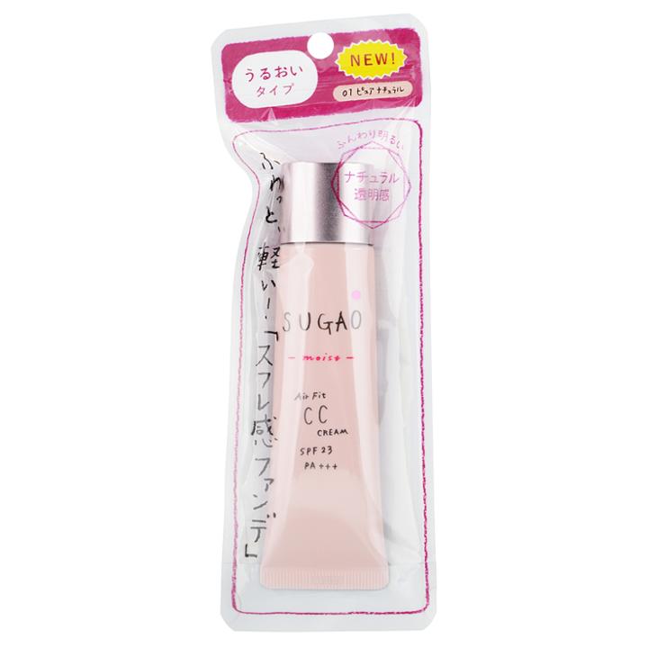 Mentholatum - Sugao Air Fit Cc Cream Spf 23 Pa+++ (moist) (#01 Light Beige) 25g