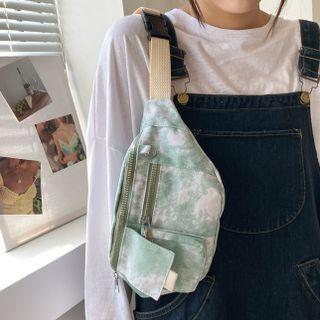 Tie Dye Sling Bag / Bag Charm / Set