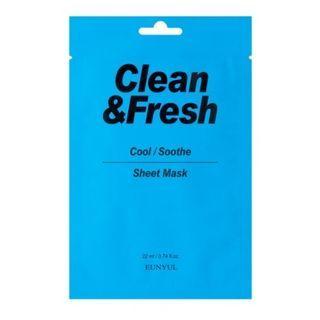 Eunyul - Clean & Fresh Sheet Mask - 10 Types #05 Cool / Soothe