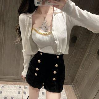 Jacket / Knit Tube Top