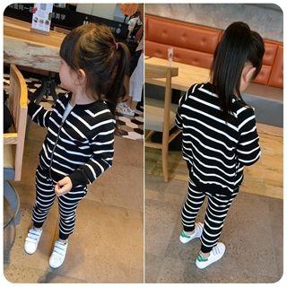 Set: Striped Jacket + Striped Pants