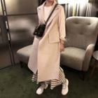 Wool Blend Handmade Long Vest