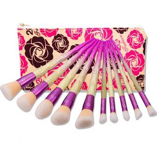 Set Of 10 : Fish Makeup Brush