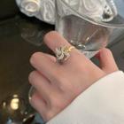 Sterling Silver Rhinestone Windmill Stud Earring / Necklace / Open Ring