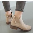 Ribbon Ankle Boots