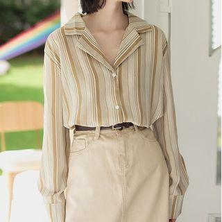 Striped Shirt Stripes - Mustard Yellow - One Size