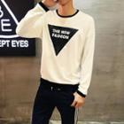 Contrast Lettering T-shirt